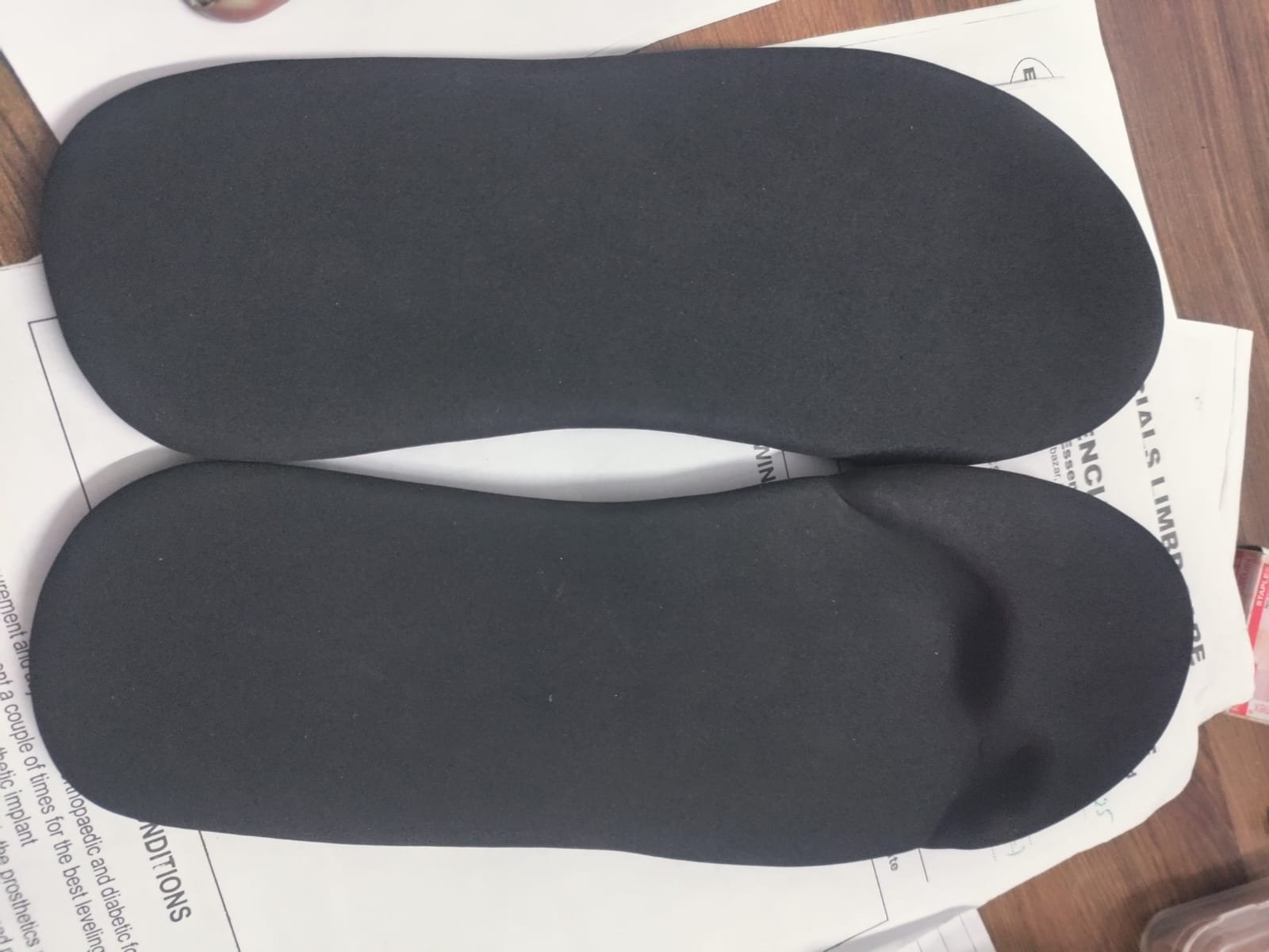 CUSTOMIZE INSOLE FOR AMPUTED  FOOT
